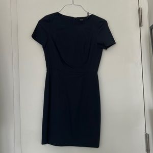 Theory navy blue sheath dress, size 2, NWT